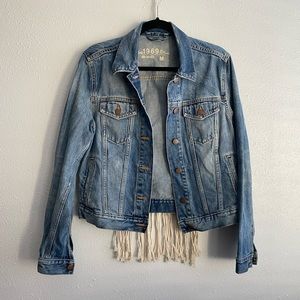 Gap 1969 Distressed Denim Jacket